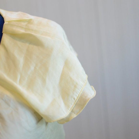 Yellow Shell Blouse - Picture 2 of 6